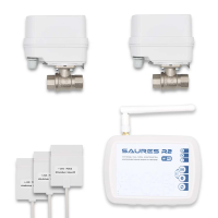 Защита от протечки SAURES Wi-Fi: комплектация Оптима Аквастоп 3/4"